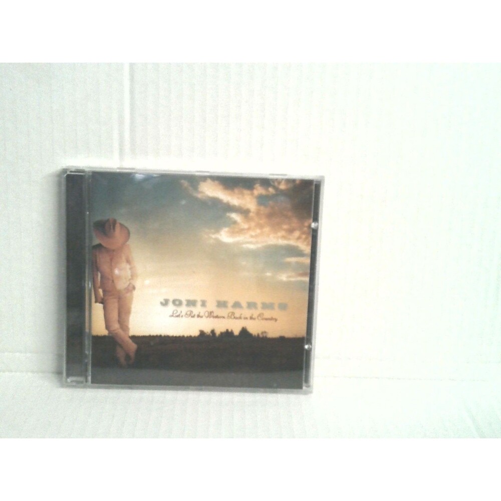 Joni Harms Let's Put The Western Back In Country CD 2003 Wildcatter Records